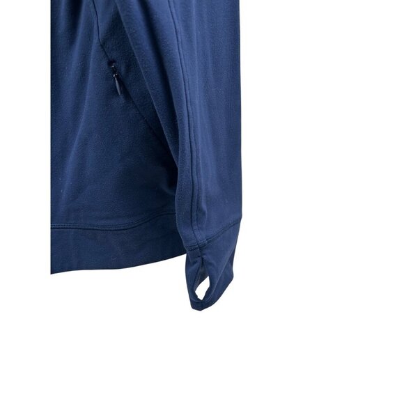 EUC - Duluth Trading Womens Navy Zip-Up Athletic Jacket M Nylon/Spandex - Picture 4 of 10